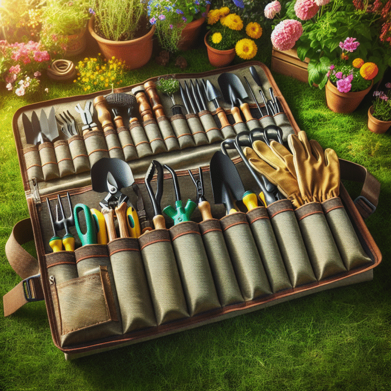 How a Heavy-Duty Tool Roll Can Transform Your Gardening Experience