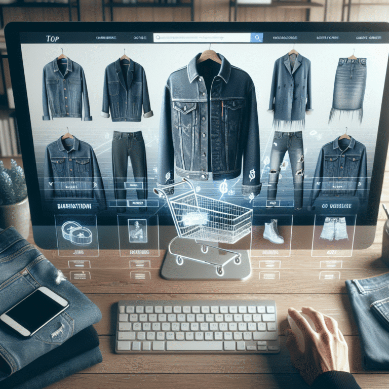 top online marketplaces for curated second-hand denim collections