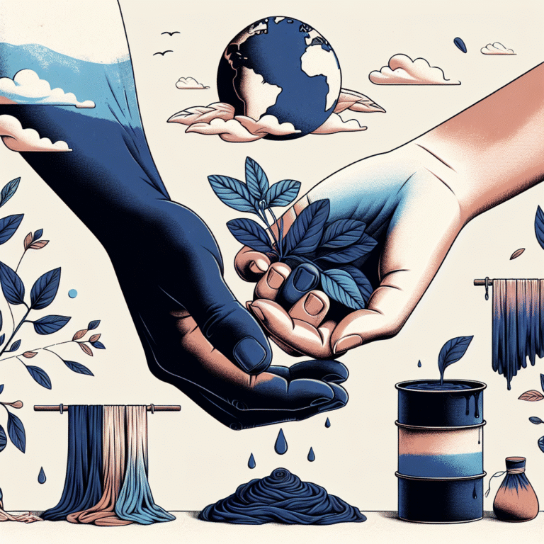 shifting paradigms: sustainable indigo dyeing techniques compared