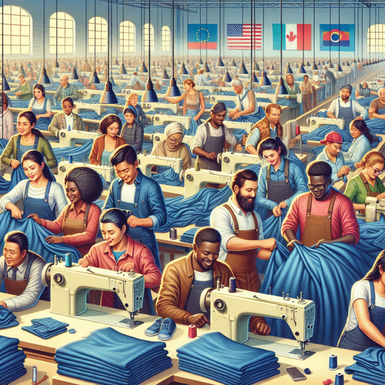 understanding the social and ethical labor issues in global denim production hubs