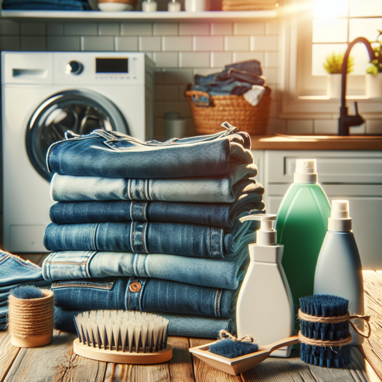 mastering the art of denim care: effective low-impact washing