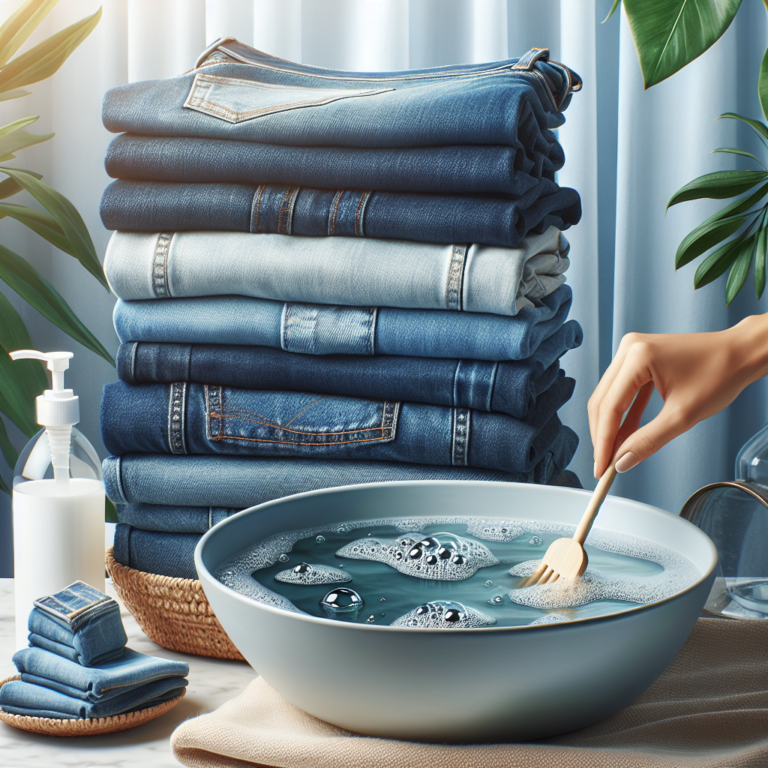 keep your denim colors intact: best washing techniques