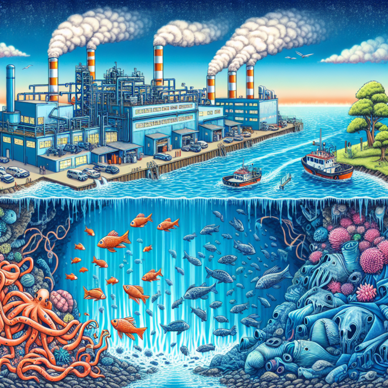 evaluating the impact of chemical runoff from denim manufacturing on waterways