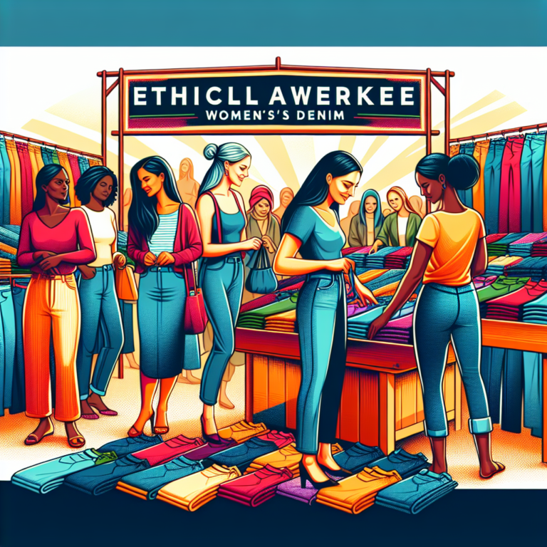exploring ethical marketplaces for used women's denim