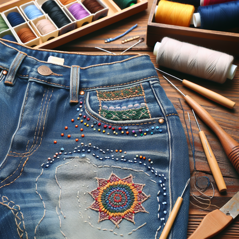 improve your denim: a guide to sashiko stitching and visible mending