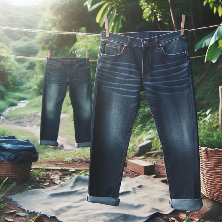 preserving raw denim: low-impact washing methods that work