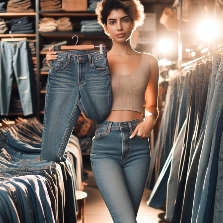 how to shop for second-hand jeans with confidence